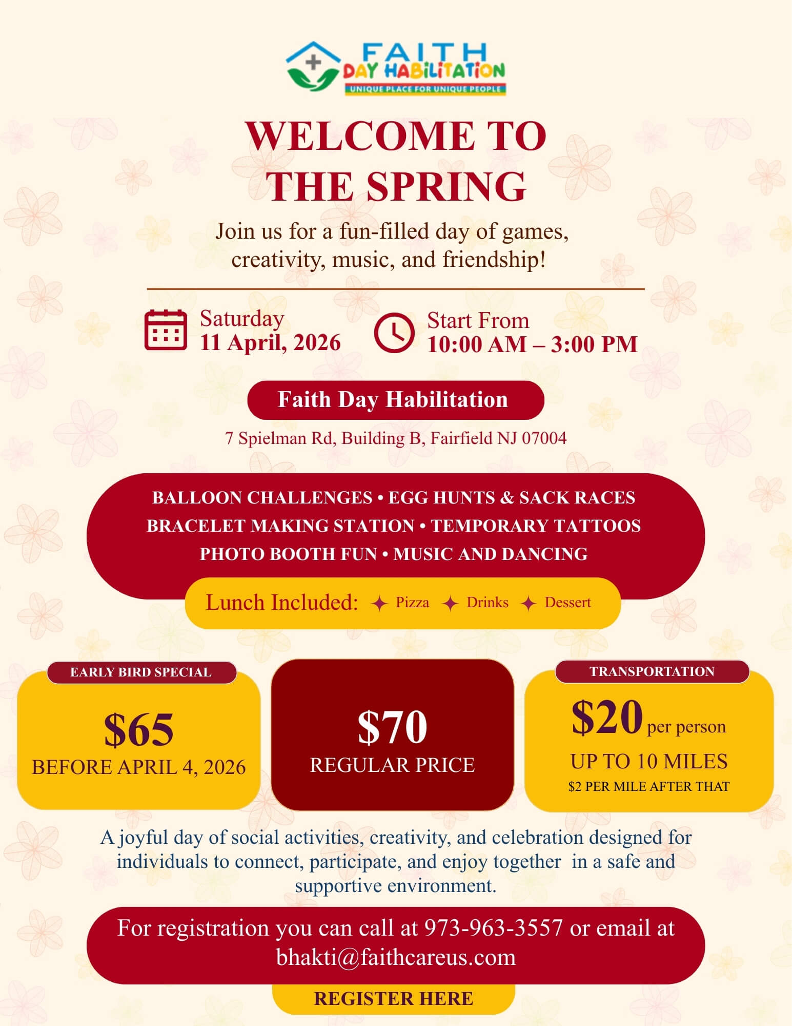 Welcome to Spring Party