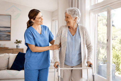 Home Health Care for Safe and Independent Aging in Place