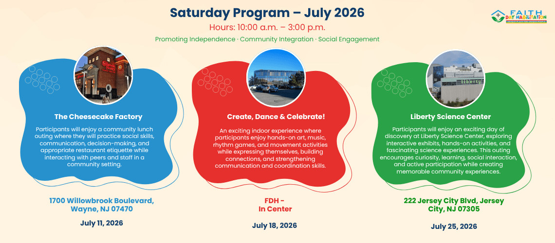 July Saturday Events
