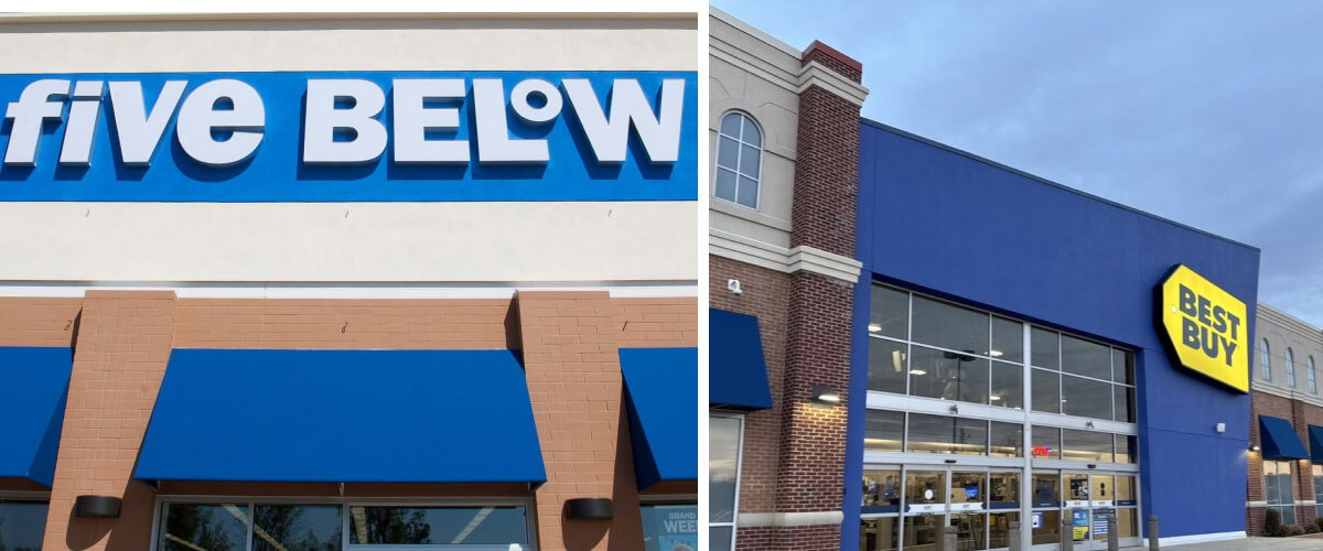- Faith Health Group Five Below & Best Buy